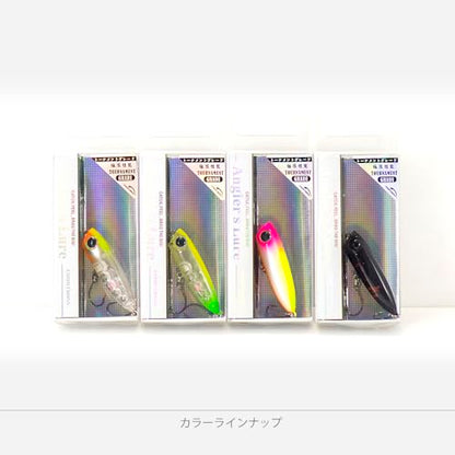 COUNTBASS 45mm 3.2g (1.77'' 0.1oz) Popper Hardbaits with Single Hook Topwater Surface Fishing Lures - color: 06