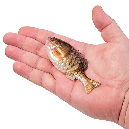 Berkley Powerbait Gilly Fishing Soft Bait - color: HD Yellow Perch, size: 110mm