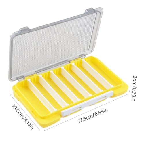 Grids Fishing Tackle Box Water Proof Seal Fishing Tool Storage Box Lures Baits Storage Case with Adjustable Compartments - color: Black