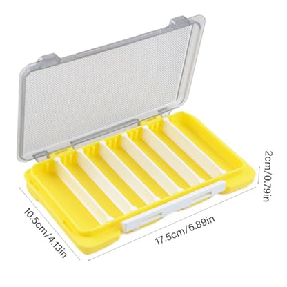 Grids Fishing Tackle Box Water Proof Seal Fishing Tool Storage Box Lures Baits Storage Case with Adjustable Compartments - color: Black