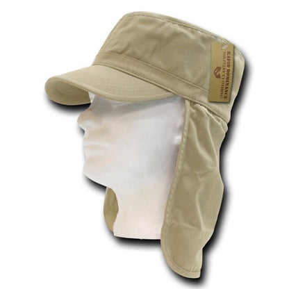 Rapiddominance Foreign Legion Cap - color: Khaki, size: Large-X-Large