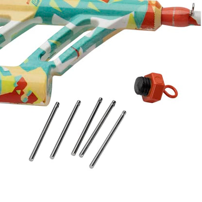 ProFISHiency Tangle-Free Pocket Combo Telescoping Fishing Pole | Adjustable Lightweight Rod & Reel, Pre-spooled 6-lb Fishing line