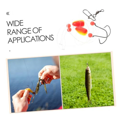 POPETPOP 4pcs Sea Fishing Tackle Kit Portable Fishing Hooks and Floats User-Friendly Design for Beginners and Experienced Anglers