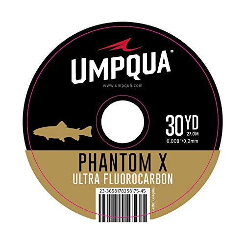 Umpqua Deceiver X Fluorocarbon Tippet - color: Black, size: 4X