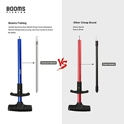 Booms Fishing R2 Hook Remover Squeeze-Out Fish Hook Tools 3 Colors Available - color: 10inches Blue