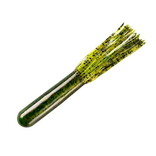 YUM Tube Soft Plastic Bass Fishing Lure - Designed Specifically for Bass, 4 Inch Length, 6 per Pack - color: Watermelon Seed