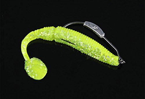Toasis Fishing Weighted Swimbait Hooks with Twist Lock Assorted Sizes - size: 4/0-1/6_Oz-5pcs