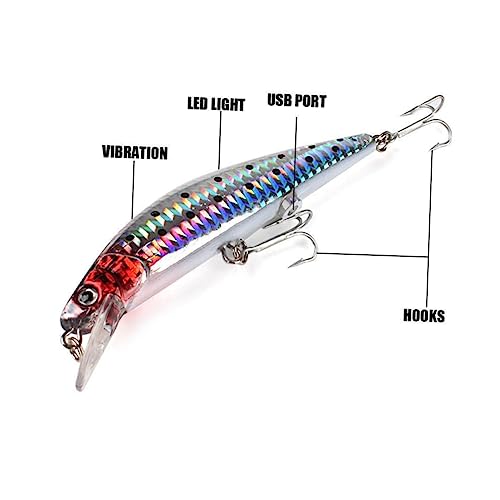 Happyyami Fishing Lures Fishing Accessories Swimbaits Crankbaits Life Freshwater Saltwater Lures Bass Fishing Lure Fishing Tool Fish Lures Fishing Bass Lures Fishing Bait Striped Bass Charge