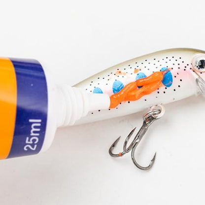 Fish Attractant Gel, 0.84oz Antarctic Shrimp/Fishy Smell Attractants, Long Lasting Soft Bait for All Lure Types Saltwater & Freshwater High Efficiency Oil - style: A