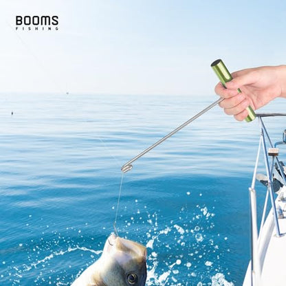 Booms Fishing R08 Fishing Hook Remover Tools Saltwater Dehooker Shark Hook Remover 10 inches - color: Green