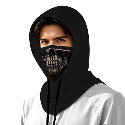 Skull Balaclava Hat for Women Men Sun UV Protection Summer Cooling Full Face Mask Cycling Hiking Fishing Outdoor Sports - color: Skull 14