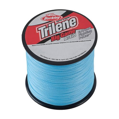 Berkley Trilene Big Game Braid Fishing Line - color: Ocean Blue, size: 65lb - 328yd
