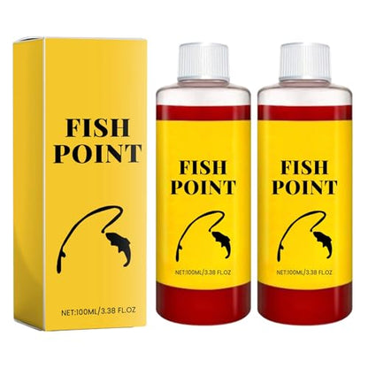 Concentrated Fish Attractant Liquid, 100ml Red Worm Liquid Spray - Powerful Bait Attractant Scent Bait Fish Attractant Liquid for Trout, Panfish and More, Enhances Scent & Improves Biteresponse - color: 2pcs