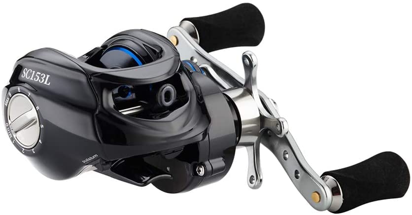 Fishdrops Baitcaster Reel Ultra-Light Baitcasting Fishing Reel, 7.0:1 Gear Ratio, 12.12LB Drag Magnetic Brake, Smooth 11+1BB, Freshwater & Saltwater and Affordable Low Profile Bait Caster Reel - color: Left Handle-Blue Color
