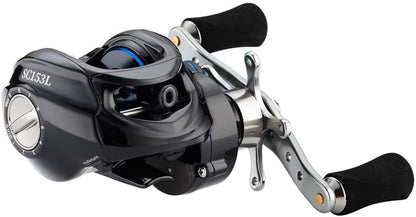 Fishdrops Baitcaster Reel Ultra-Light Baitcasting Fishing Reel, 7.0:1 Gear Ratio, 12.12LB Drag Magnetic Brake, Smooth 11+1BB, Freshwater & Saltwater and Affordable Low Profile Bait Caster Reel - color: Left Handle-Blue Color