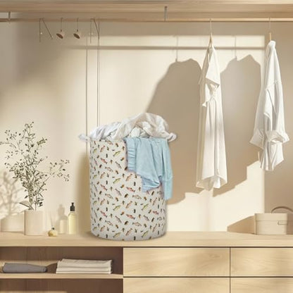 Bass Fishing Laundry Basket Hamper,Rainbow Trout Fishing Lovers Fisherman Gifts Foldable Clothes Toys Books Storage Box Bins Baskets Organizer for Nursery Bedroom Bathroom Home - color: FISHING