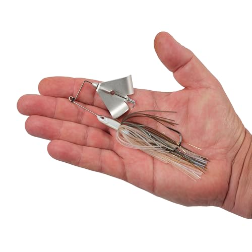 Berkley Skirted Riveter Fishing Buzzbaits - color: Herring, size: 1/4 oz