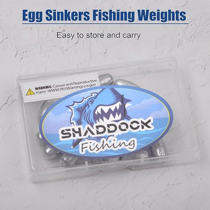 Egg Sinker Fishing Weights,10/20pcs Bass Casting Worm Weights Sinkers Oval Shape Bottom Fishing Tackles for Saltwater Freshwater - size: 3/4oz-10pcs