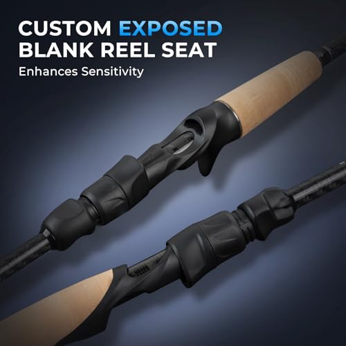 KastKing Spartacus Passage Travel Fishing Rods, Portable 4-Piece Spinning & Casting Rods, Extra Twin-Tip, IM7 Graphite Blanks, Stainless Steel Guides with Zirconium Oxide Rings, EVA Handle - size: 8'6"-H-Fast(4 Pcs+ Extra Tip), style: Spinning