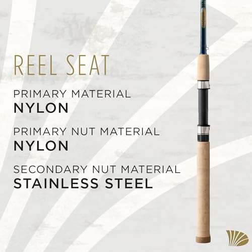 St. Croix Rods Triumph Spinning Rod, TSR, Durably Sensitive with Impressive Power, High Performing Spinning Rod - style: 6'6" Medium/Fast 1 Pc.