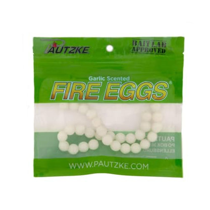 Garlic Scented Glow Fire Eggs by Pautzke - 30-Pack, Vibrant Colors, Ideal for Trout, Salmon & Steelhead - Versatile Fishing Bait