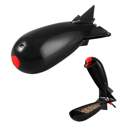 2pcs Fishing Feeder Large Small Spod Bomb Float Lure Bait Holder Pellet Feeders Position Gear Accessories ﻿