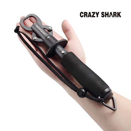 Aluminum Fish Hook Remover Removal Fishing Tools Tackle Squeeze-Out 6.7in Gray - color: Gun Metal