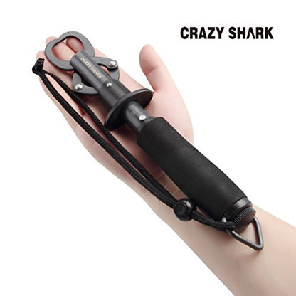 Aluminum Fish Hook Remover Removal Fishing Tools Tackle Squeeze-Out 6.7in Gray - color: Gun Metal