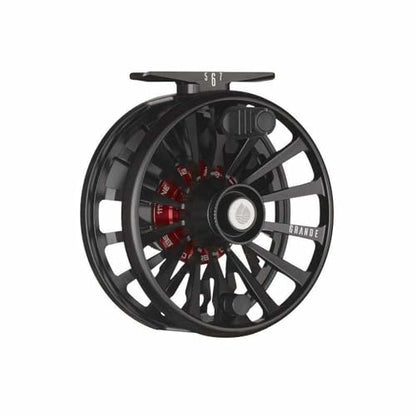 Redington Grande Fly Fishing Reel, Heavyweight Big Game Fly Reels, Freshwater and Saltwater, Super-Torque Drag System, Black, 9/10/11 - color: Black, size: 9/10/11