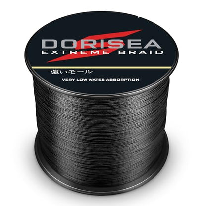 Extreme Braid 100% Pe Black Braided Fishing Line 109Yards-2187Yards 6-550Lb Test Fishing Wire Fishing String Incredible Superline Zero Stretch - size: 100m/109Yards 70lb/0.44mm