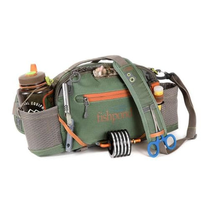 fishpond Elkhorn Lumbar Fishing Pack | Fly Fishing Waist Pack – Tortuga - color: Tortuga