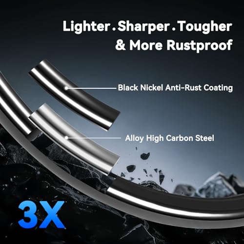 Ewg Hooks for Bass Fishing Hooks,Alloy High Carbon Steel Worm Hooks,Extra Wide Gap Offset Fish Hooks Texas Rig Fish Hooks for Bass Trout Freshwater Saltwater #6#4#2 1/0 2/0 4/0 5/0 - size: #4_10pcs