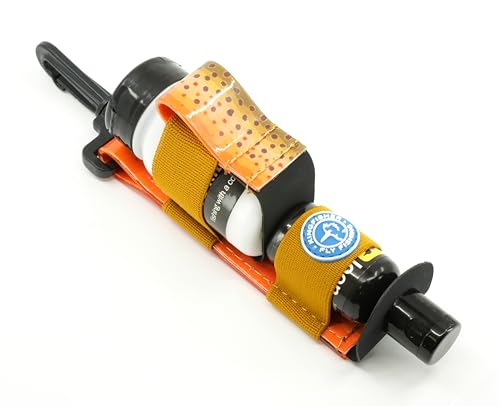 Loon Outdoors Combo Pack - Floatant and Desicant with a Kingfisher Combo Holder - size: Blue Ribbon / Lochsa - Brown Trout