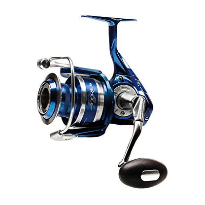 Okuma Azores Saltwater Aluminum Construction Corrosion Resistant Spinning Reel - size: 6000, style: Z-6000h-blue: 310yds-12lb, 5.8:1