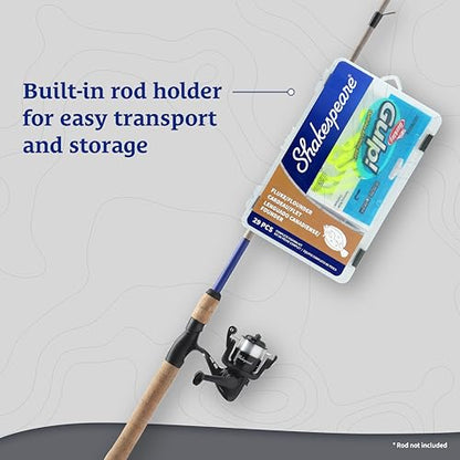Shakespeare Catch More Fish Fishing Tackle Kit - color: Flounder, style: New Model