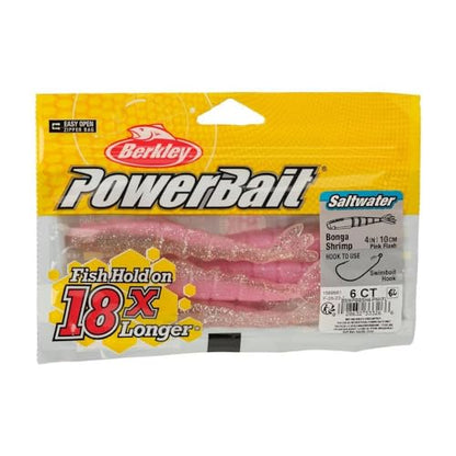 Berkley Berkley PowerBait Saltwater Bonga Shrimp - color: Pink Flash