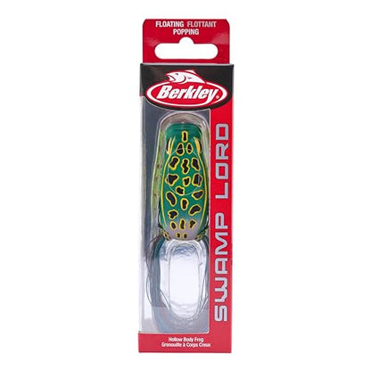 Berkley Swamp Lord Hollow Body Frog Fishing Bait - color: Spring Frog, size: Popping