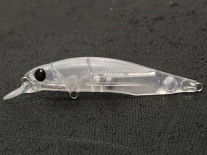 10 Blank Unpainted Minnow Crankbait Topwater Lipless Jerkbait Fishing Lures V5 - color: UPM295P10