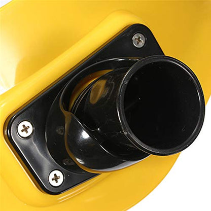 TIHOOD Fighting Rod Pole Holder Adjustable Waist Gimbal Belt Padded Fishing Waist Belt Professional Fishermen Gimbal Pad - color: Yellow