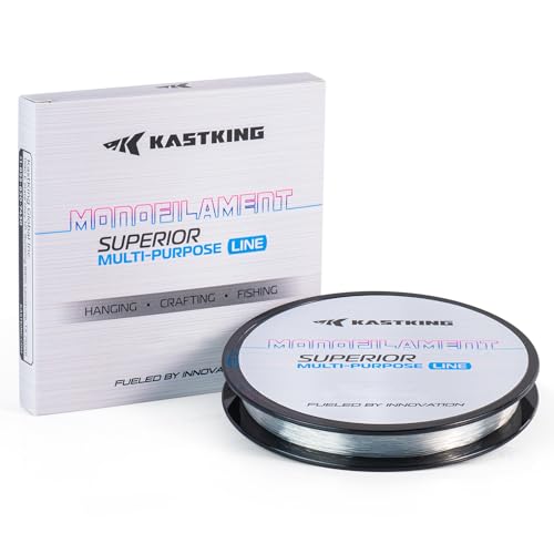 KastKing World's Premium Monofilament Fishing Line - Paralleled Roll Track - Strong and Abrasion Resistant Mono Line - Superior Nylon Material Fishing Line - 2015 ICAST Award Winning Manufacturer - color: C:Multi-Purpose(For Hanging&Crafting&Beading), siz