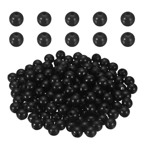 Fishing Beads, Plastic Round Hard Bait Egg Lure Rig Freshwater Saltwater for Fishing Rigs for Catfish Rig Outdoor Tackle Tool - size: 8mm