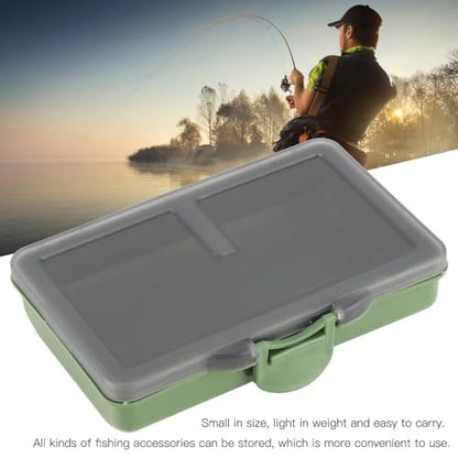 Fishing Tackle Box – Water proof Compartment Storage Case for Hooks, Baits, Lures & Terminal Tackle Accessories, Mini Clear Organizer(1-compartment) - size: 1-compartment