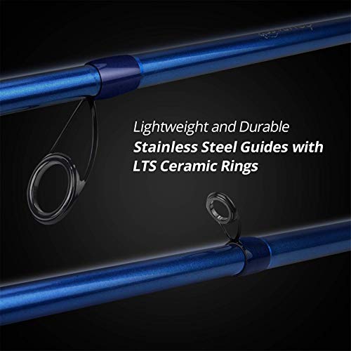 KastKing Compass Telescopic Fishing Rods and Combo, Sensitive Graphite Composite Blank, Easy to Travel, Packs to Just 17" in Length, Stainless Guides and Ceramic Rings, Combos w/ 4+1BB Spinning Reel - size: 5'6" - Light, style: Spin - Rod