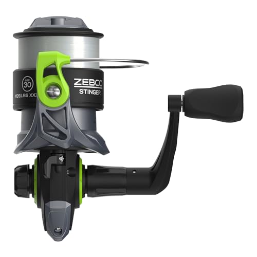Zebco Stinger Spinning Fishing Reel, 1+1 Bearings Fishing Reel - size: Size 30 Reel