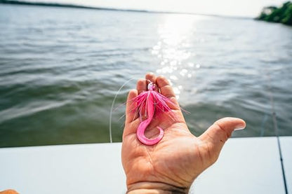 Berkley Gulp! Grub Saltwater Fishing Soft Bait - color: Pink, size: 5"