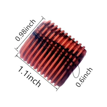 Rubber Fishing Reel Handle Grip Sleeve Non-Slip Baitcaster Knob Covers for Casting or Spinning Reel 8 Pieces