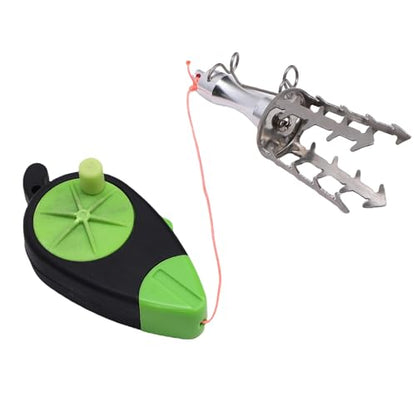 SUNGOOYUE Fishing Lure Retriever, Stainless Steel Hook Remover, Efficient Bait Saver for Bass and Trout in Outdoor Adventures