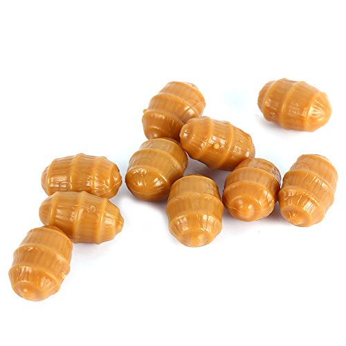 VGEBY Fishing Baits Soft Carp Fishing Floating Artificial Nut Baits Terminal Tackle Pellets (#1-10pcs) Bait Supplies