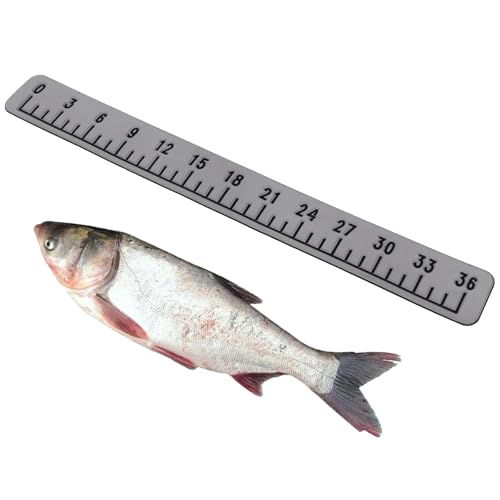 36‘’ Fish Ruler for Boat EVA Foam Fish Measuring Tape with Self-Adhesive Backing Measurement Tool for Fish Boat, Fish Measurement Tape Sticker Tool for Boats Sailboats Yachts Kayaks