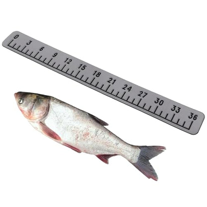 36‘’ Fish Ruler for Boat EVA Foam Fish Measuring Tape with Self-Adhesive Backing Measurement Tool for Fish Boat, Fish Measurement Tape Sticker Tool for Boats Sailboats Yachts Kayaks